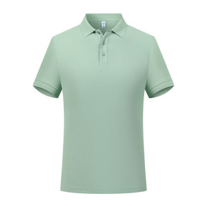 Camiseta Polo de Manga Corta, Color Sólido, Poliéster, Absorbe la Humedad, Uso Diario, Ropa de Trabajo, Uniforme - Product Image 4