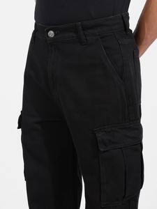 Pantalones Joggers con Cierre para Hombre, Pantalones Vaqueros Casuales, Cómodos, Ajustados, Entallados, con Bolsillos, Estilo Cargo Holgado para Uso Diario - Product Image 2