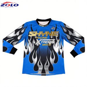 Jersey de Ciclismo de <span class=keywords><strong>Montaña</strong></span> BMX de Secado Rápido por Sublimación al por Mayor para Motocross y BMX - Product Image 1