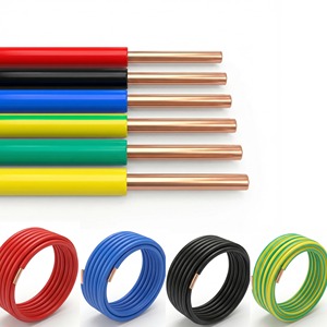 Câble électrique isolé en PVC BV 450/750V, conducteur en cuivre 1,5-10mm, câble de construction avec certification CE ISO <span class=keywords><strong>pour</strong></span> l'éclairage - Product Image 3