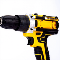 Perceuse-visseuse sans fil professionnelle 21V avec mode percussion, double vitesse et mandrin de 1 à 10 mm pour atelier et usage domestique