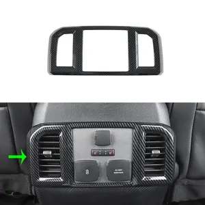 ABS xe phụ kiện nội thất nhãn dán phía sau AC/ Air Outlet điều kiện Vent Bìa TRIM cho Ford F-150 Raptor 2020