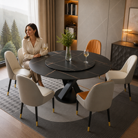 Offre spéciale, meubles de salle à manger modernes et luxueux, vente en gros à prix réduit, table et chaises pour 6 sièges