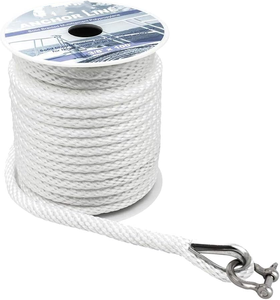 Polypropylene Marine Abrasion-Resistant Mooring Rope Cable CCS/ABS Certification UV Resistant High Breaking Strength Shackle Mul - Product Image 1