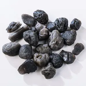 Wholesale crystals minerals specimens healing stones natural raw black czech meteorite