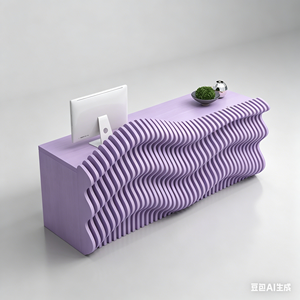 Mostrador de Recepción Informal y Sencillo para Cafetería, Panadería o Tienda Minorista - Product Image 5