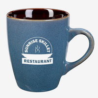 Tasses à café en céramique artisanale avec logo personnalisé, 12 oz, cadeau promotionnel, marketing d'entreprise, publicité d'événements, souvenir de marque