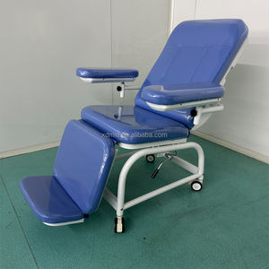 Kursi Rumah Sakit baja karbon <span class=keywords><strong>Manual</strong></span> mewah kursi medis lipat untuk tempat duduk koleksi dialisis parutan darah untuk klinis - Product Image 2