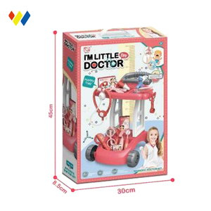 Carro médico de plástico barato <span class=keywords><strong>para</strong></span> niños, 14 piezas al por mayor, juego de juguetes <span class=keywords><strong>para</strong></span> niños, juguetes de cocina y comida <span class=keywords><strong>para</strong></span> <span class=keywords><strong>niñas</strong></span> - Product Image 3