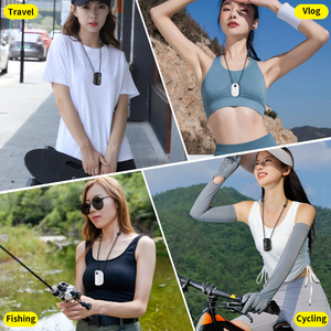 Камера D100 (20 МП, HD) с магнитным креплением, компактная, карманная, для кампуса, спорта, отслеживания домашних животных, с аккумулятором на 200 минут - Product Image 4