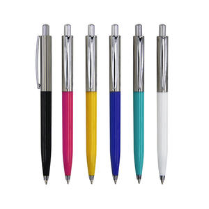 2023 Factory Custom New Retractable Metal <b>Pen</b> Office Hotel Promotional Writing Ballpoint <b>Pen</b> - Product Image 1