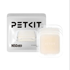2.0กำจัดกลิ่น N50 <span class=keywords><strong>petkit</strong></span> พิเศษสำหรับ puramax กล่องทรายแมวทำความสะอาดตัวเองควบคุมกลิ่นในห้องน้ำแมว (แพ็คละ3ชิ้น) - Product Image 1
