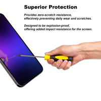 Film protecteur d'écran en hydrogel auto-réparateur HD anti-rayures Mirror Rainbow Epu pour machine de découpe traceur