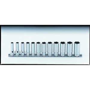 KOKEN-Jeu de douilles profondes RS3310M/12 3/8 ''(12 pièces) -EAN 4991644216789 DOUILLES À MAIN 3/8" - Product Image 1