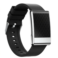 Montre connectée ECG sans écran, moniteur de fréquence cardiaque, tracker d'activité physique, bracelet de rappel d'appel pour Android