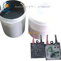 Scellant en silicone RTV à deux composants ignifuge non inflammable pour ampoule LED, adhésif d'isolation thermique conducteur thermique, emballage