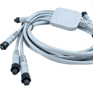 Câble d'extension flexible personnalisé étanche M8 M12 mâle vers femelle RJ45 Cat6a Cat5e pour machine électronique - Product Image 2