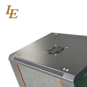 Gabinete de servidor de montaje en pared para rack de red de 12U y 19 pulgadas con puerta y tiras, 600*450mm, 600*600mm, 600*800mm, en stock para centro de datos - Product Image 5