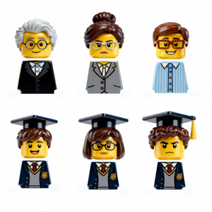 Venta al por mayor de fábrica de impresión de logotipo personalizado Procesamiento personalizado Impresión Producto personalizado Bloque de construcción Mini figura - Product Image 1