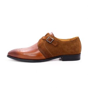Chaussures Oxford de luxe 2025 grande taille, design personnalisé, vente en gros, décontractées pour hommes, à boucle, formelles, pointues, imperméables et respirantes - Product Image 3
