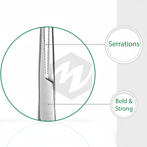 Pinzas hemostáticas Kelly/pinzas para la arteria Kelly, pinzas Kelly de acero inoxidable, instrumentos quirúrgicos dentales médicos de la mejor calidad - Product Image 1