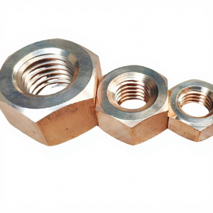 Yushung <span class=keywords><strong>Bronze</strong></span>-Muttern B150 C63000 Nickel-Aluminium-<span class=keywords><strong>Bronze</strong></span> Schwere Sechskantmuttern ASTM/ANSI B18.2.2 3/8 Zoll bis 1 1/4 Zoll - Product Image 1