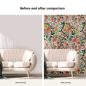 <span class=keywords><strong>Pegatinas</strong></span> de Pared Autoadhesivas de PVC Impermeables para Dormitorio, Decoración del Hogar, Diseño Moderno, Papel Tapiz para Dormitorio - Product Image 3