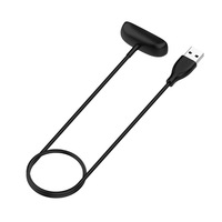 Chargeur rapide pour montre connectée Fitbit Charge 5/Luxe avec base magnétique, câble USB, station de charge QC3.0