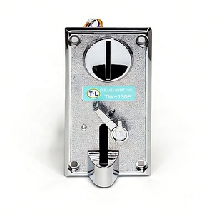 ตัวรับเหรียญอิเล็กทรอนิกส์สำหรับเครื่องเล่นเกมส์ รุ่น TW-130B พร้อมระบบเปรียบเทียบเหรียญ  อะไหล่เครื่องเล่นเกมส์  ตัวรับเงินสด - Product Image 1