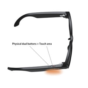 Lunettes Intelligentes IA 2026 ChatGPT 8 mégapixels 1080P pour Conversations Vidéo, Appels et Enregistrement Musical en Direct, Traduction, en Métal - Product Image 6