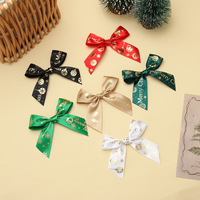 Emballage Cadeau OEM en Polyester avec Sangle, Sérigraphie, pour Décoration Florale de Mariage, Halloween, Noël, Feux d'Artifice, Rouge, Vert