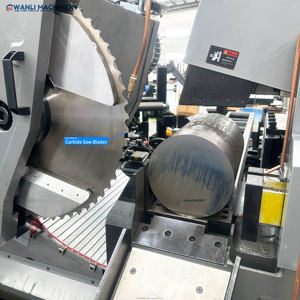 Manufacturer Supplies Fully Automatic High Speed Circular Saw <strong>Machine</strong> For <strong>Cutting</strong> Round Steel Round Pipes Stainless Steel - Product Image 2