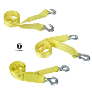 Cinta <span class=keywords><strong>de</strong></span> Poliéster <span class=keywords><strong>de</strong></span> Alta Resistencia <span class=keywords><strong>de</strong></span> 2 Pulgadas y 5 Toneladas (5000 kg) con Ganchos Metálicos <span class=keywords><strong>de</strong></span> Seguridad <span class=keywords><strong>para</strong></span> Remolque <span class=keywords><strong>de</strong></span> Carga Pesada - Product Image 5