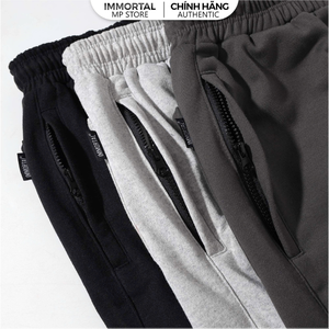 Pantalones cortos deportivos de gimnasio para hombre de alta calidad diseño personalizado patrón sólido muestra de fábrica gratis muchos tamaños cintura media tela de algodón de Vietnam - Product Image 4