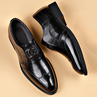 Mocassins en microfibre pour hommes les plus populaires – Chaussures de bureau décontractées et habillées pour hommes – Chaussures de luxe tendance pour mariage et soirée