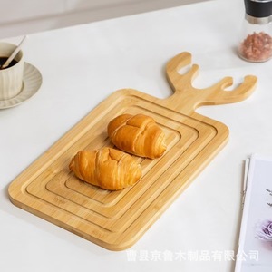 Ensemble de planches à découper en bois de cerf de Pékin et du Shandong, en bois massif, double face, pour la cuisine à usage domestique - Product Image 3