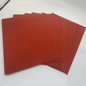 Folha de papel de fibra vulcanizada, folha de papel cinza vermelha preta 0.5mm-20mm de isolamento elétrico