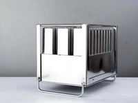 Moule à glace commercial en métal Ataforma avec certification de sécurité incendie - Outils ronds pour la fabrication de glaces en stock - Type : Machines à glace