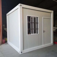 Maison mobile préfabriquée détachable personnalisée, petite maison, expédition rapide, construction préfabriquée, maison en conteneur à plat