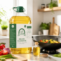 Étiquettes personnalisées pour bouteilles d'huile de cuisson 5L - Rouleaux d'autocollants en vinyle imperméables pour l'emballage d'huile de lin et d'huile comestible