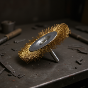 TTAKE <b>Wire</b> <b>Brush</b> With Shank 50x6 Mm Steel Abrasive For Metal Polishing - Product Image 3