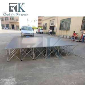Heavy Duty Stage Platform Aluminum Smart Stage Portable Stage <b>Kit</b> Mobile Stage Platform for Wedding Events - Product Image 3