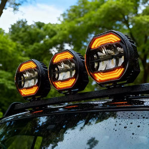 Nuevas Luces de Conducción LED Bluesatec <span class=keywords><strong>PL</strong></span>-B904 Senior de 9 Pulgadas y 160W, Blancas y Ámbar con DRL, 24V, Repuesto - Product Image 2