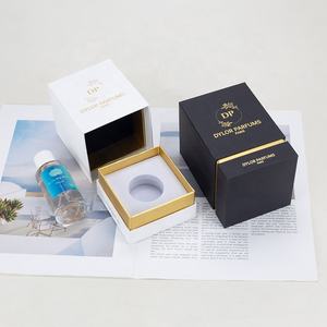 Özel Lüks Siyah Karton Kutu 50ml Parfüm Şişesi ve 50ml 100ml Difüzör Araç Kokusu için Kutu - Product Image 3