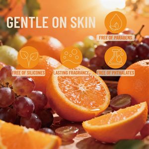 Brume Corporelle Parfumée Orange Raisin Longue Durée Marque Blanche – Parfum Fruité Rafraîchissant pour Femme Usage Quotidien - Product Image 3