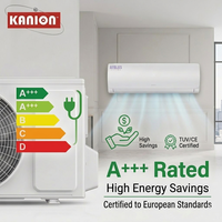 Climatiseur split à économie d'énergie A+++ Gaz R32 DC Inverter 9k 12k 18k 24k avec commande intelligente