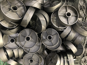 Roue à roulettes robuste remplaçant les roues semi-métalliques en acier 4 5 6 8 POUCES pour applications industrielles et chariots - Product Image 3