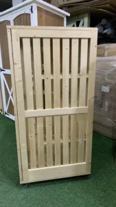 Vente en gros de cage promotionnelle extérieure intérieure en bois imperméable pour animaux de compagnie cages pour chats villa cage transporteur