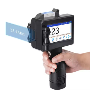 25.4 mét xách tay cầm tay máy in phun Thời hạn sử dụng mã hàng loạt cho hộp giấy kim loại túi nhựa - Product Image 2