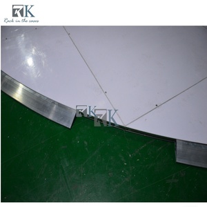 Piso de Baile Redondo de Madera a Precio de Mayoreo, Piso de Baile Brillante, Panel de Madera Contrachapada con Rampas de Aleación de Aluminio - Product Image 3